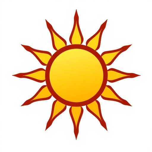 Logotipo de El Sol Andaluz, mostrando un sol estilizado con detalles andaluces